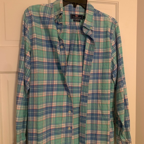 Vineyard vines flannel shirt - Picture 1 of 1